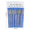 Hex Shank Wood Chisel Hole Opener Set, 10-25mm Flat Drill Bits for Wood Board Enlargement