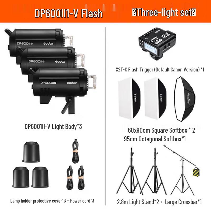 Godox DP600III-V Professional Studio Flash Light 600W