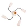 with Extension Hose E27 Lamp Holder Converter Bulbs Adapter E27 Light Socket Splitter   Office