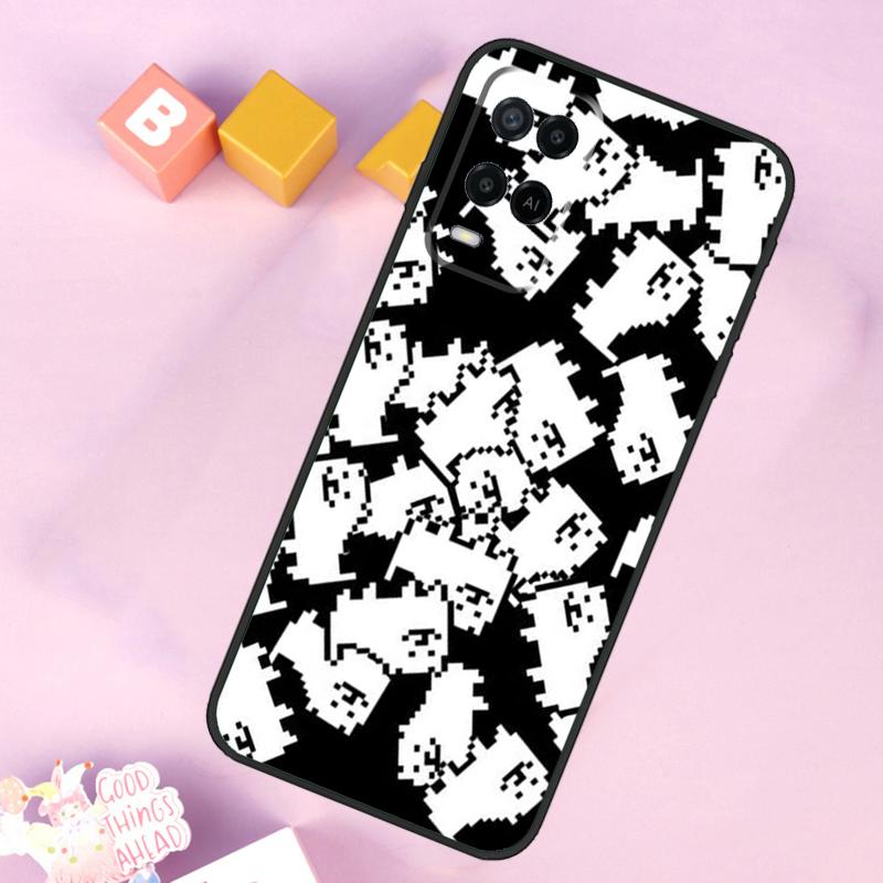 Undertale Annoying Dog For OPPO A17 A16 A15 A98 A78 A58 A54 A74 A94 A53S A57S A52 A72 A77 A5 A9 A53 A76 A96 Case