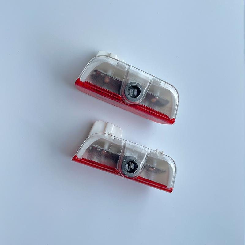 HD LED Car Door Projection Lights Never Fade Car Modification For Porsche 911 Macan Cayman For Cayenne Boxster