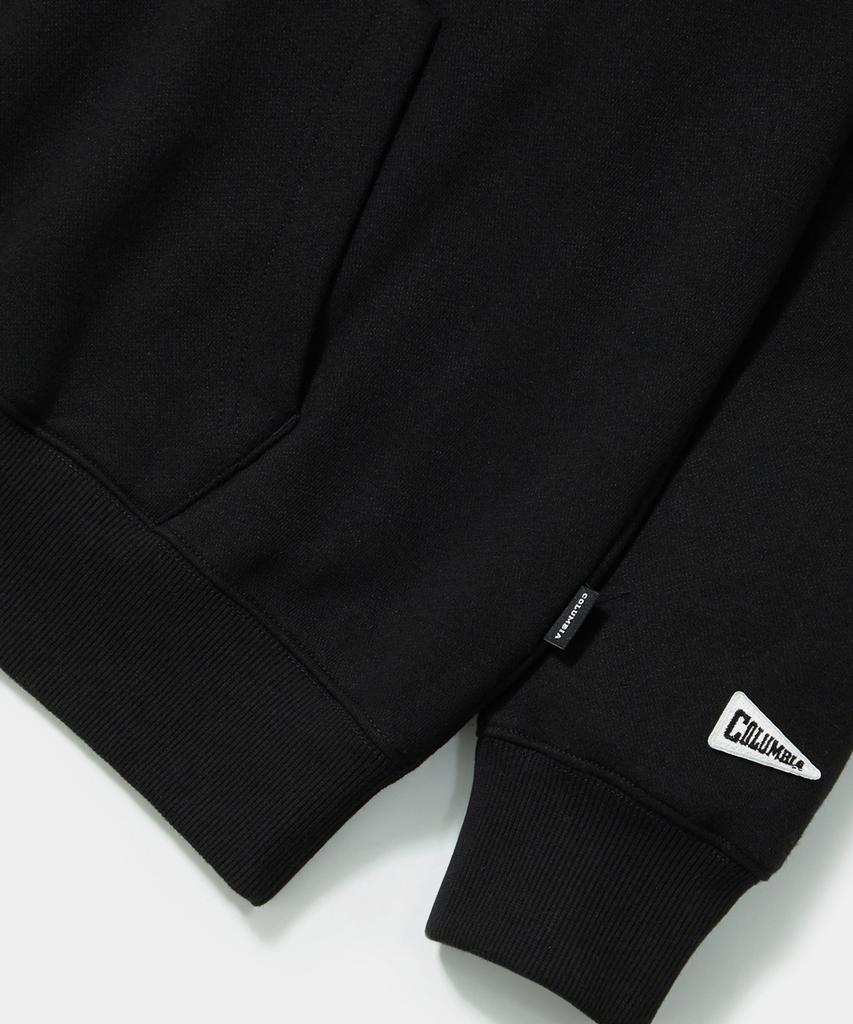 Cu Arch Logo Fleece Hoodie Black