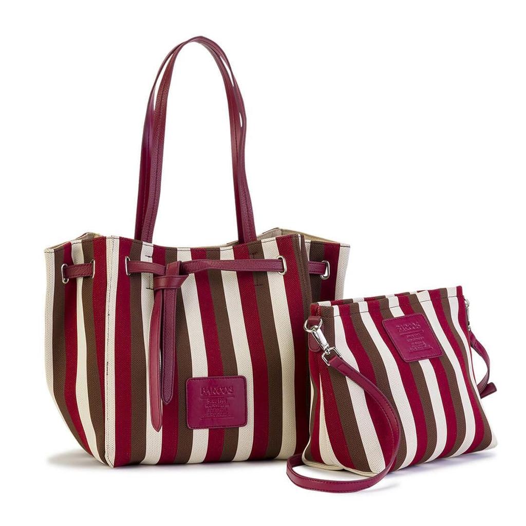 Barcos Mesh Bag with Adjustable and Green 2-Way Handbag/Shoulder Pouch, Length, Stretchy, Lightweight, Soft, Practical,