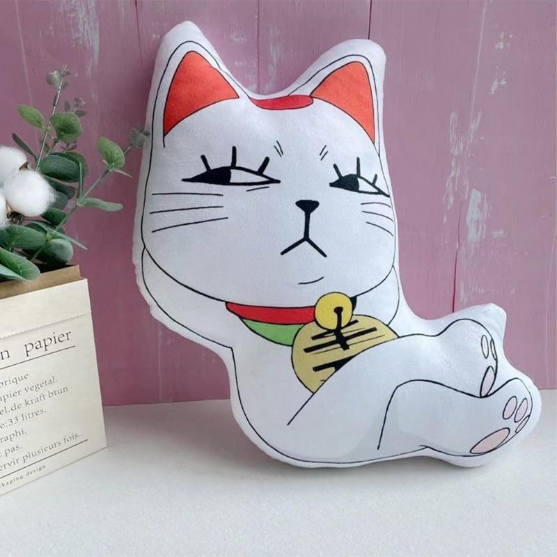 

DAN DA DAN Turbo Granny Косплей Милая Счастливая Кошка Плюшевая Хлопковая Кукла Подвесной Данго Сумка Подарок На День Рождения about 40cm синий