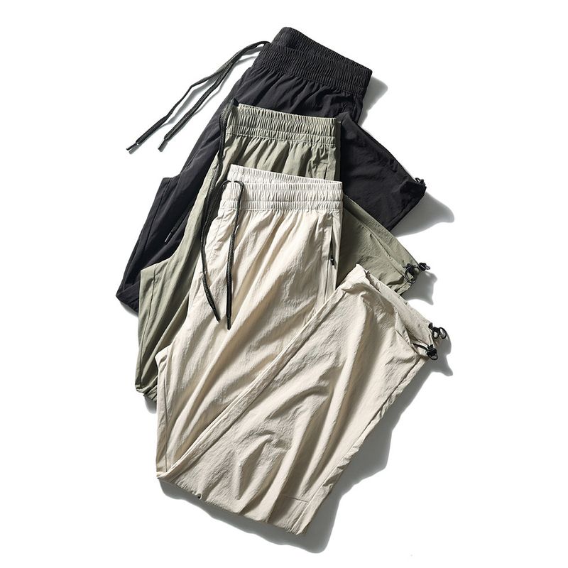 American-Style Quick-Drying Cargo Pants Men's Summer Thin Straight-leg Pants Export Men's Pants Mountain Trendy Casual Pants