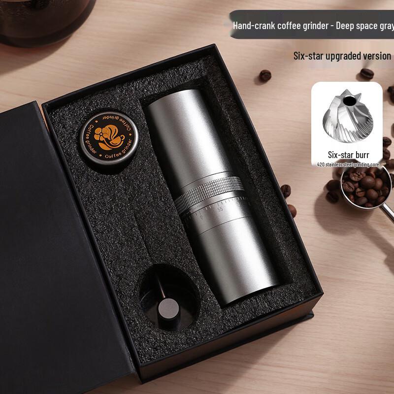 

Shangqi Manual Coffee Grinder with CNC External Adjustment