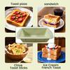 Rectangular Mold Non-Stick Silicone Loaf Pan Easy Release, Heat Resistant Anti-Slip Handles Baking Bread, Cakes Mold