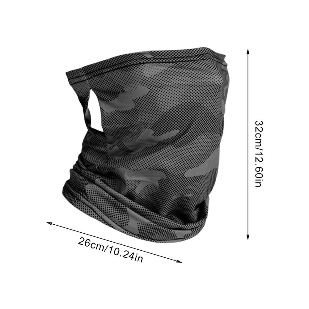 Sunscreen Masque Breathable Cooling Sensation Face Cover Anti-UV Sun Protection Face Cover for Outdoor Men Cycling Hiking