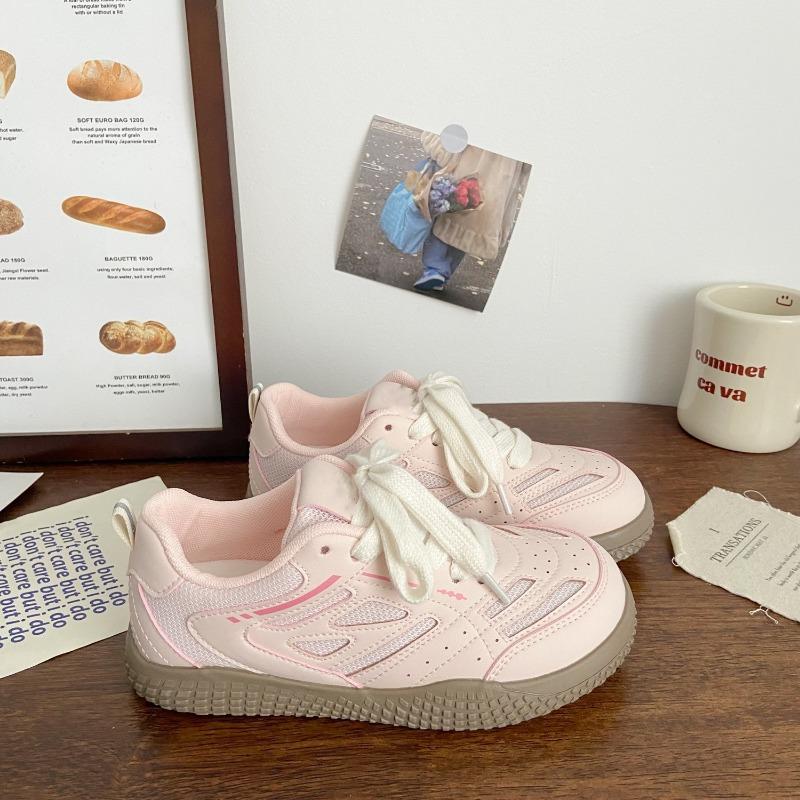 Women S Breathable Soft Sole Non Slip Casual White Sneakers For Students
