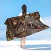 Azur Lane Beach Towel Cartoon Cute Summer Kids Large Bath Pool Beach Towel Microfiber Absorbent for Swimming Travel