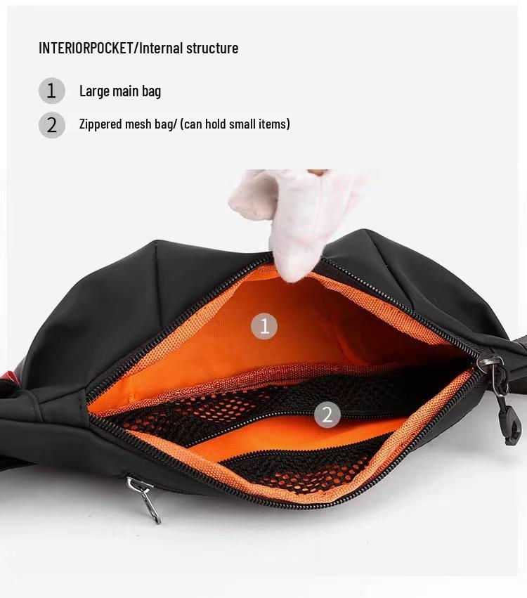 2023 Men's Waterproof Outdoor Sports Crossbody Waist Bag