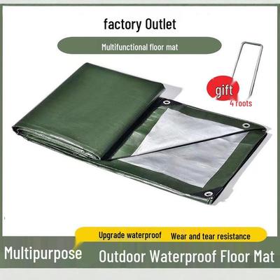 Thickened Outdoor Waterproof Picnic Mat - Portable Moisture-Proof Ground Cloth for Camping and Tents