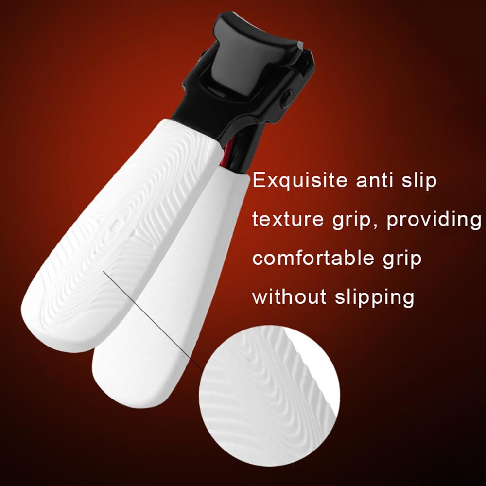 Nail Clippers Sharp Edge Fingernail Toenail Clipper Cutter Splash-Proof Stainless Steel Toenail Clippers For Manicure Pedicure