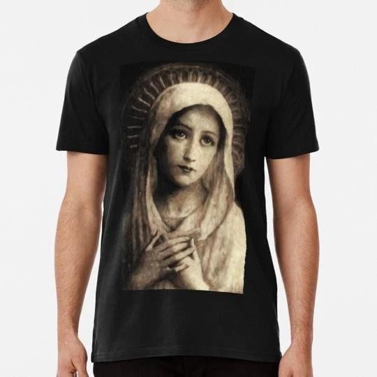 

Vintage Virgin Mary Painting Size S to 5XL Made in the USA T-Shirt S
