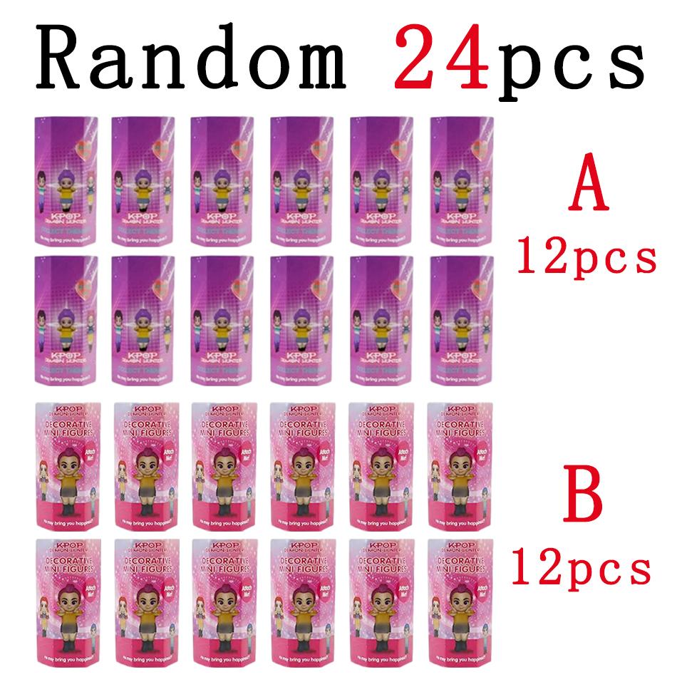 selling Kpop Demon Hunters Blind Box Series Anime Figures Ornaments Dolls Fans Children Birthday Gift Random Blind Box