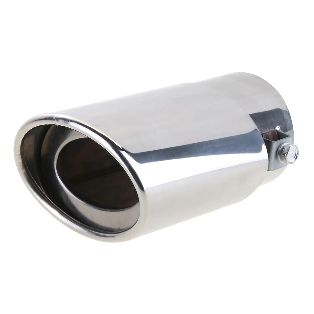 76/63/58mm Universal Car Exhaust Tip Outlet Stainless Steel Car Exhaust Pipe Nozzle for Toyota Muffler Tip Tail Car Accessories