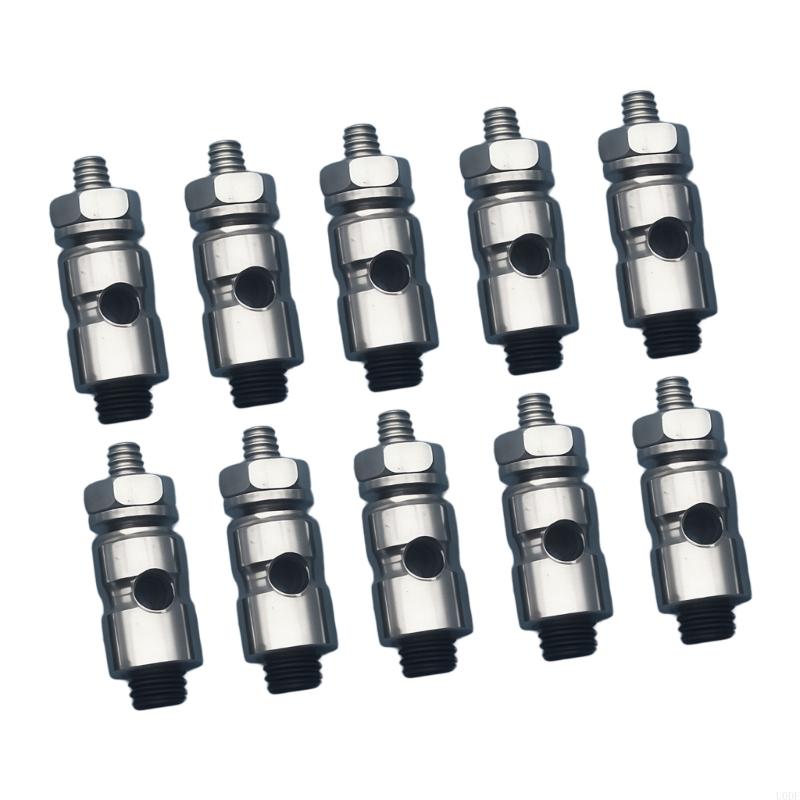   10pcs Metal Adjustable Pushrod Connectors Stopper For Remote Aircraft Helicopter Boats
