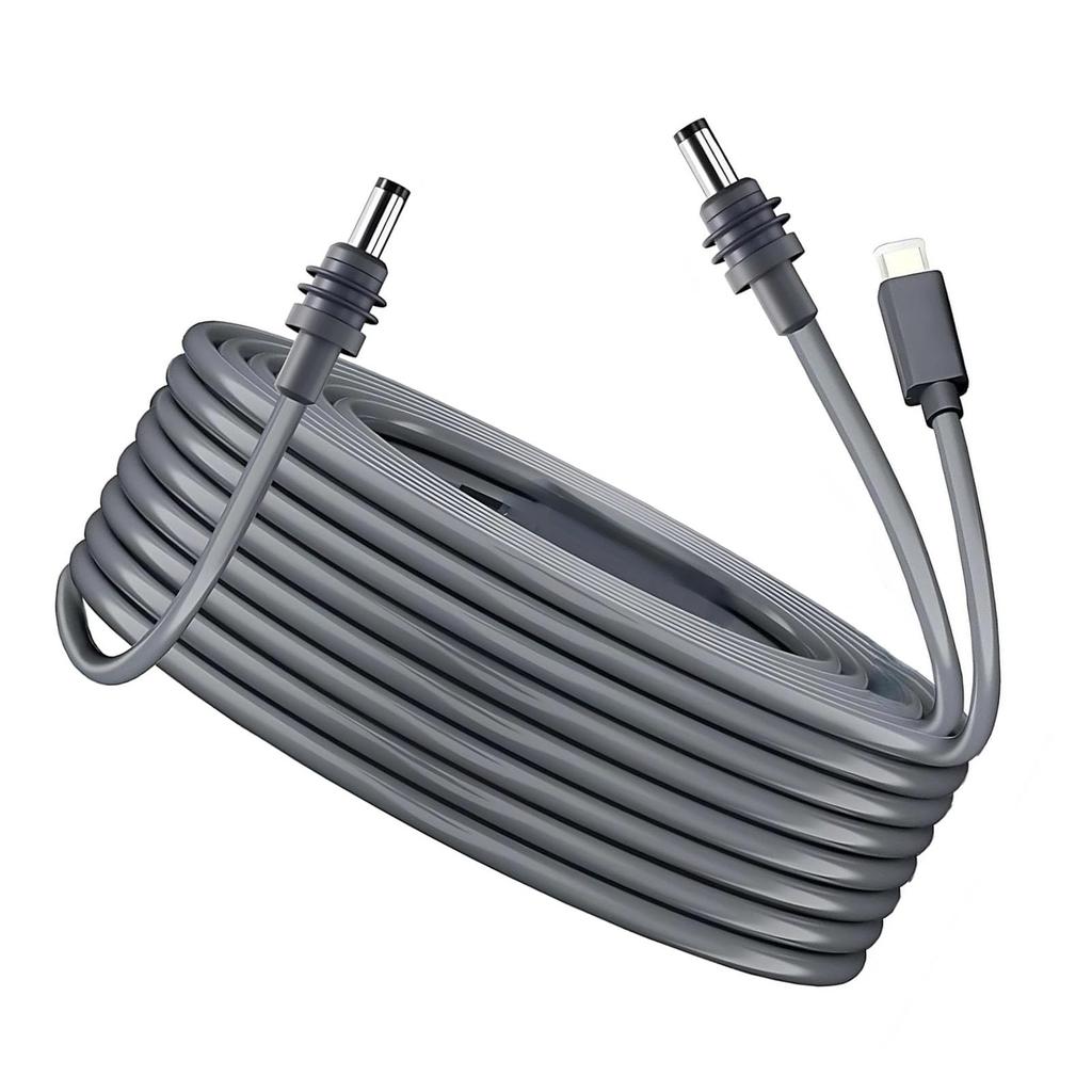 Mini Cable, Starlink Mini USB C To DC Power Cable Cord, DC To DC Power Cable, 2 In 1 USB Type C and DC Input, Compatible with 65W+ PD Power, IP68