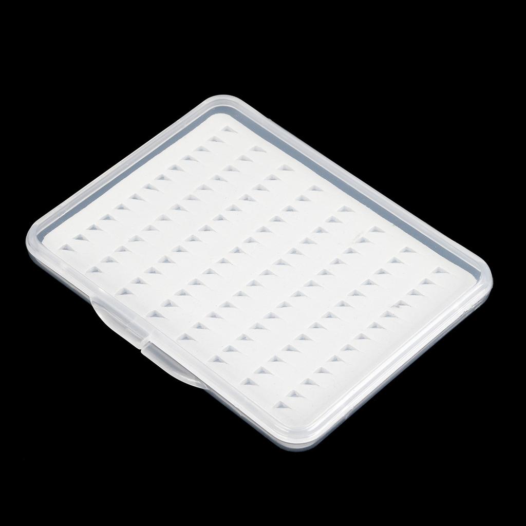 Fly Fishing Hook Box Fly Fishing Hook Box With Foam Waterproof Durable Fishing Gear Transparent S for M L Size