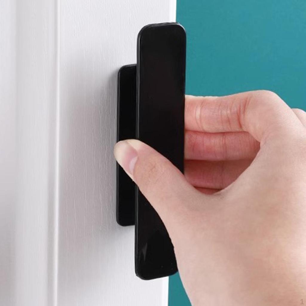 2 Pieces Cabinet Drawer Handles Sliding Door Knob Handle Stick On Instant Self