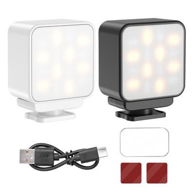 Portable LED Camera Light Compatible for Pocket 3 Featuring Magnetic Attachment and Long Service Life