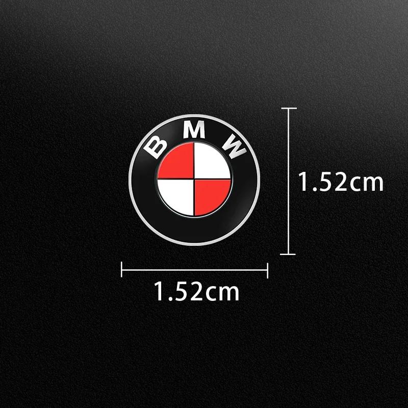 2025 For BMW M X3 X5 X6 Car Steering Wheel Badge Stickers Car Door Handle Label Decal For BMW 50th M E46 E39 E90 E60 F10 E34 E3
