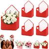 Gifts Folding Valentine Envelope Boxes DIY Stripes Bouquet Envelope Box Empty Flower Bouquet Paper Boxes Birthday