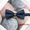 Men'S Casual Bow Tie Bow Flower, Groom Best Man Emcee Dress Suit Trendy Bow Tie Bow Flower