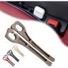 2PCS Car Seat Gap Filler Organizer, No Drop Seat Guard For Cars & SUVs, Automotive Trays & Bags, Car Seat Gap Fillers With Seat Belt Holes, Stopping