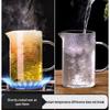 Yicang Heat-Resistant Glass Measuring & Drinking Cup Set