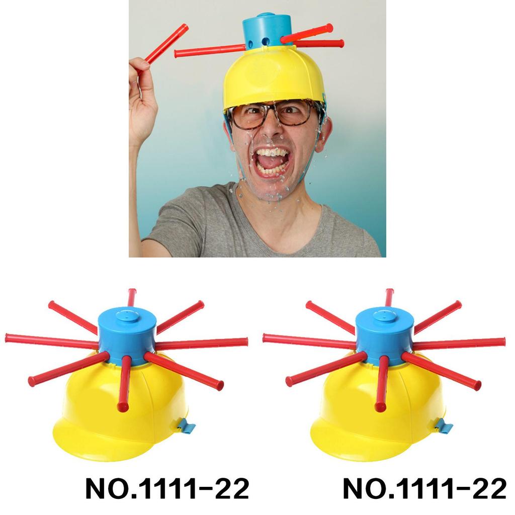 Wet Head Game Water Challenge Hat With Plastic Material For Party Fun And Pranks