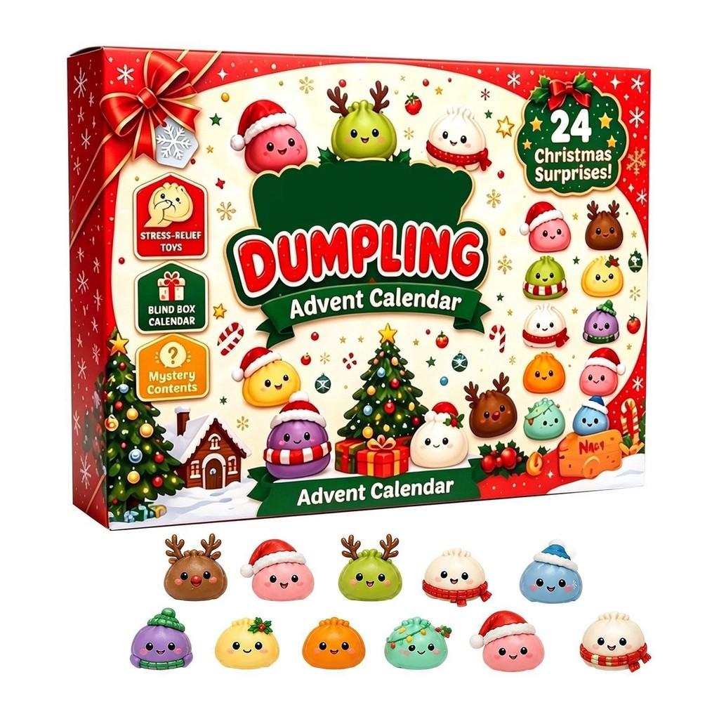 Weihnachts-Adventskalender PVC Handgemachte Dekoration für Feiertagsfeiern