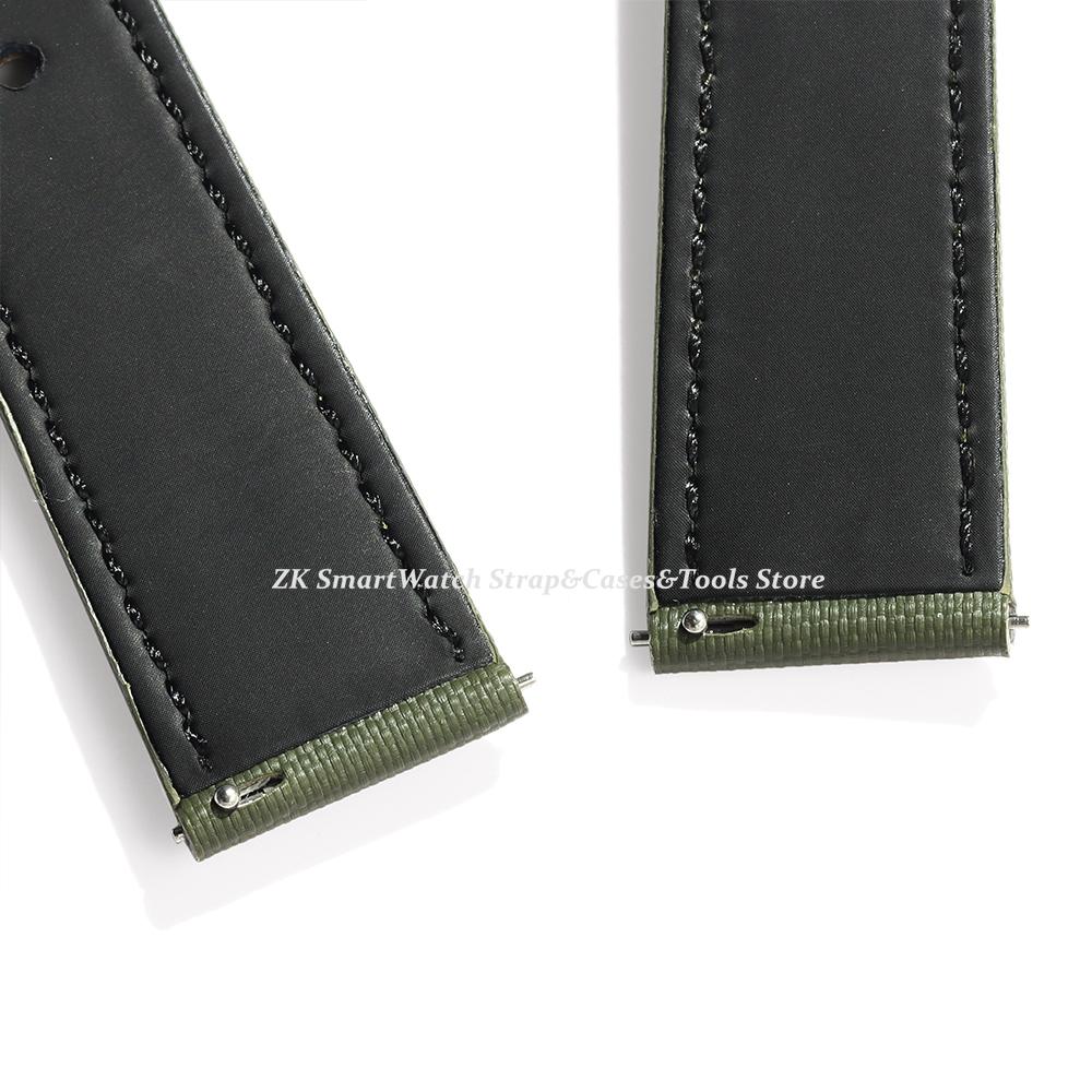 20mm 22mm Sailcloth Straps for Omega for Blancpain for Seiko Divers Watches Men Women Quick Release Waterproof Watch Band