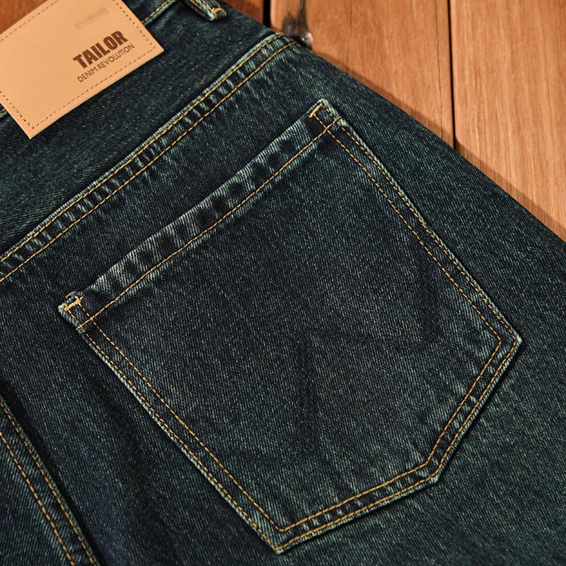 1022 Мужские ретро повседневные джинсы