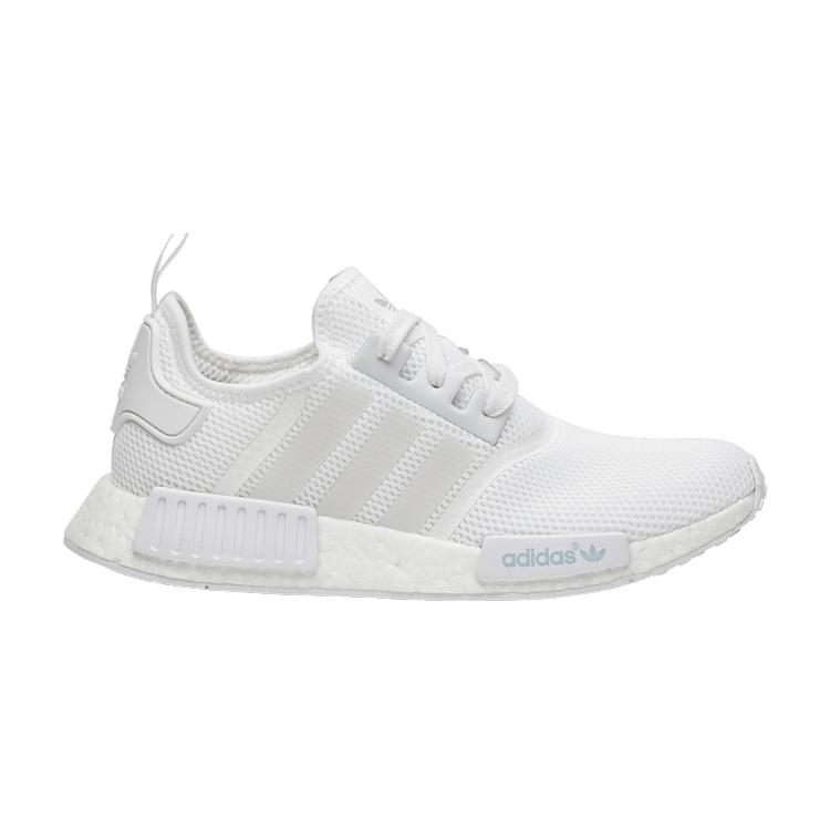

Белые кроссовки унисекс adidas NMD_R1 S79166