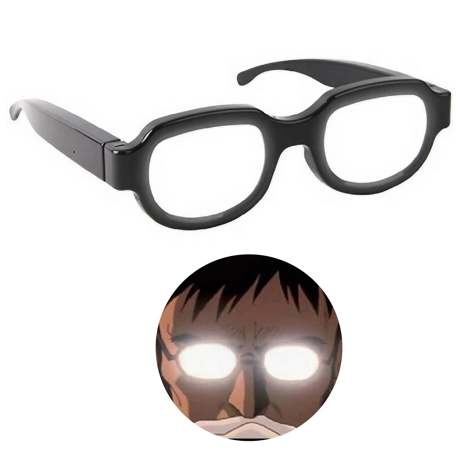 

Сяючі Нове Століття Смішні Думки Косплей Сяючий Хелловін бачити в [Boono] Окуляри, Косплей, Окуляри, Фігурка, Інструменти, Сонцезахисні окуляри, (сильно сяючий, чорний