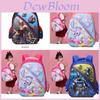 Cute 3d Cartoon Nylon Backpack For Boys And Girls With Ergonomic Design For School
