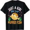 Summer New Unisexs TShirt Clothing Puffer Fish 3d Digital Printed TShirt For Unisex Short Sleeve Tee Kids Unisex Clothing Black Tops