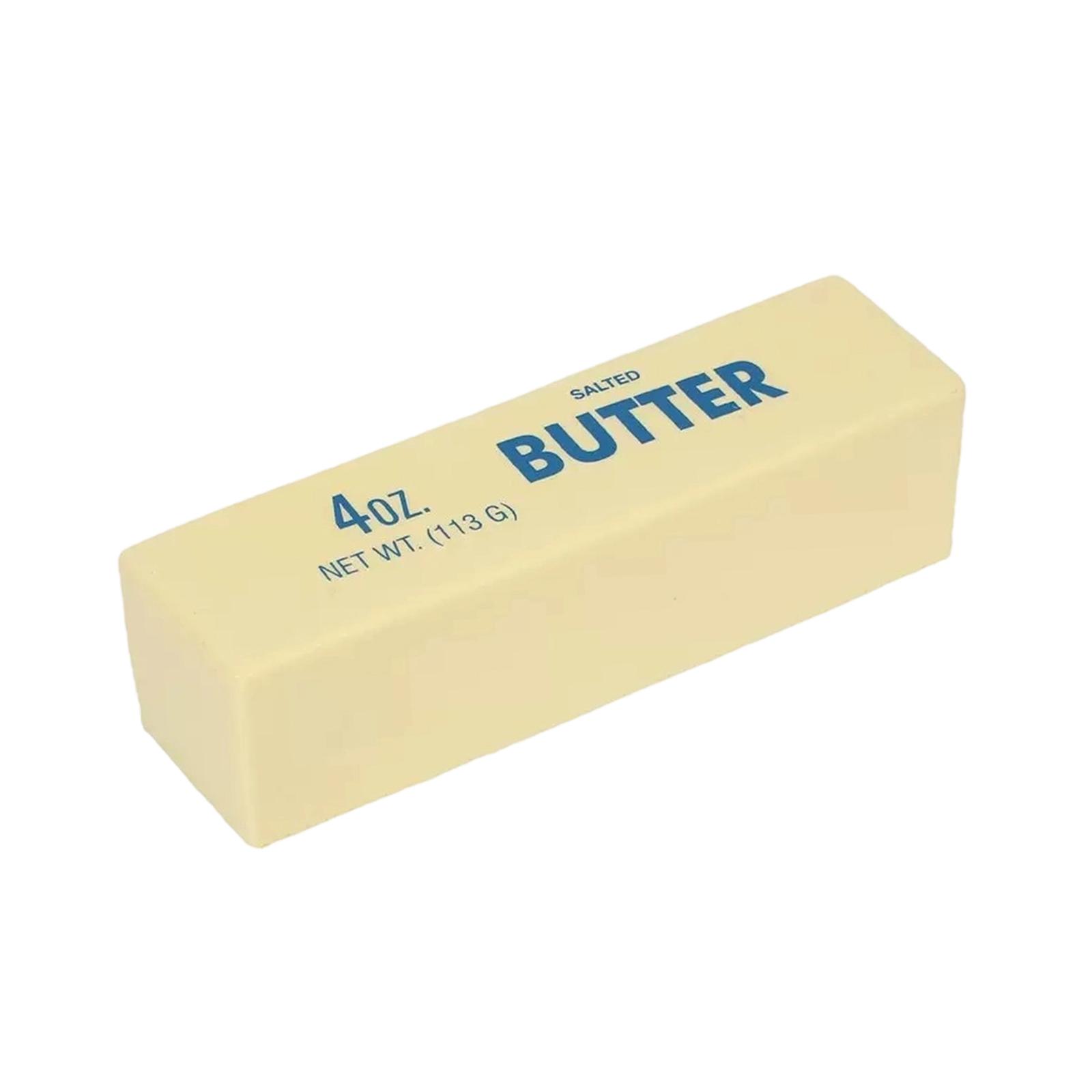 Salted Butter 4oz Stick Pure Dairy Ingredient for Baking Cooking Spreading Smooth Texture Unsalted Alternative One Size