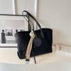 Large capacity bag women's new autumn fashion student class shoulder tote bag commuter bag