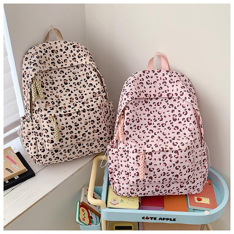 Schoolbag Japanese Ins Small Fresh Floral Backpack Korean Version Cute Girl Student Schoolbag Fashion Trend Versatile Backpack