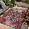 European Persian Style Living Room Carpet Non-slip Security Bedroom Mat for Kids Large Size Decorative Bathroom Kitchen Area Rug