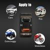 Type-C USB Charger Adapter&Voltmeter for Toyota Tacoma 4Runner Tundra RAV4 Landcruiser 75 76 78 79 100 Hilux Prado 120 HIACE