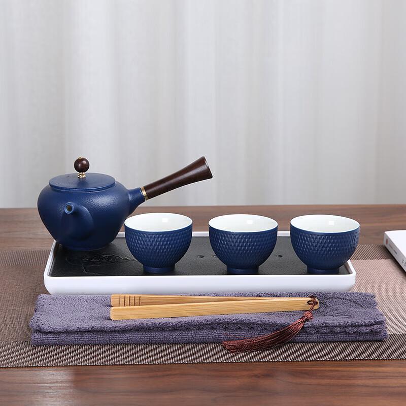 Stone Glaze Travel Tea Set