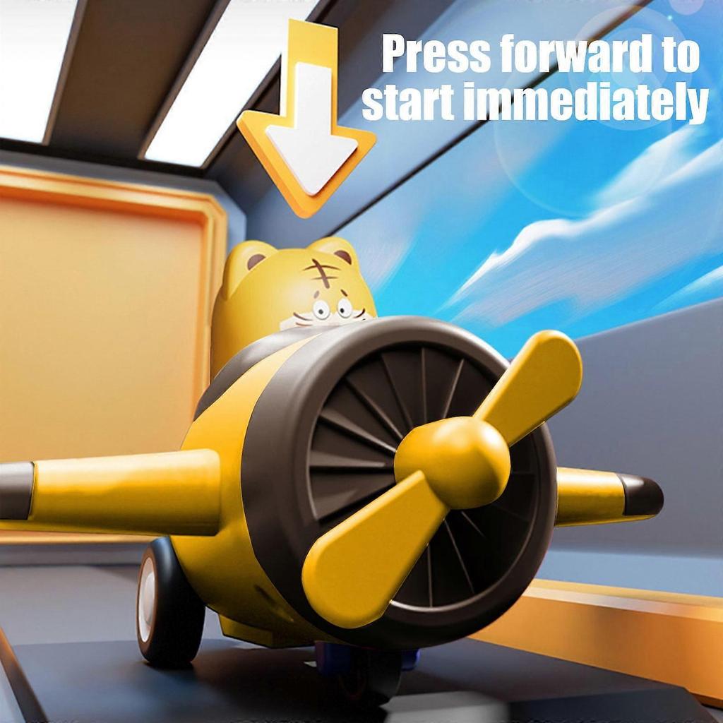Airplane Toys, Colorful Press Puzzle Toy, Car Animals Small Plane Toy, Indoor Outdoor Funny Cute Airplane Doll Decoration Supplies
