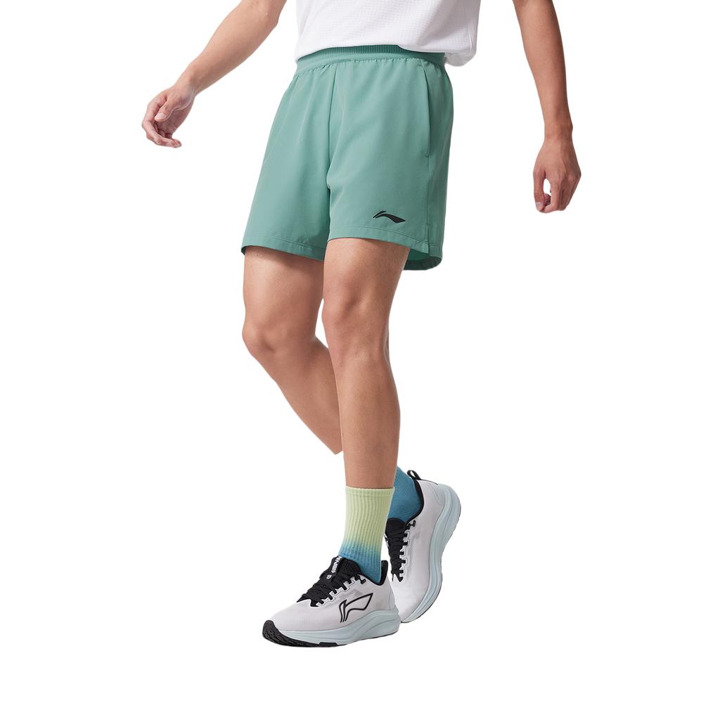 Li Ning Running Collection Sports Shorts Men's Mystic Spring Green AKSV097-7