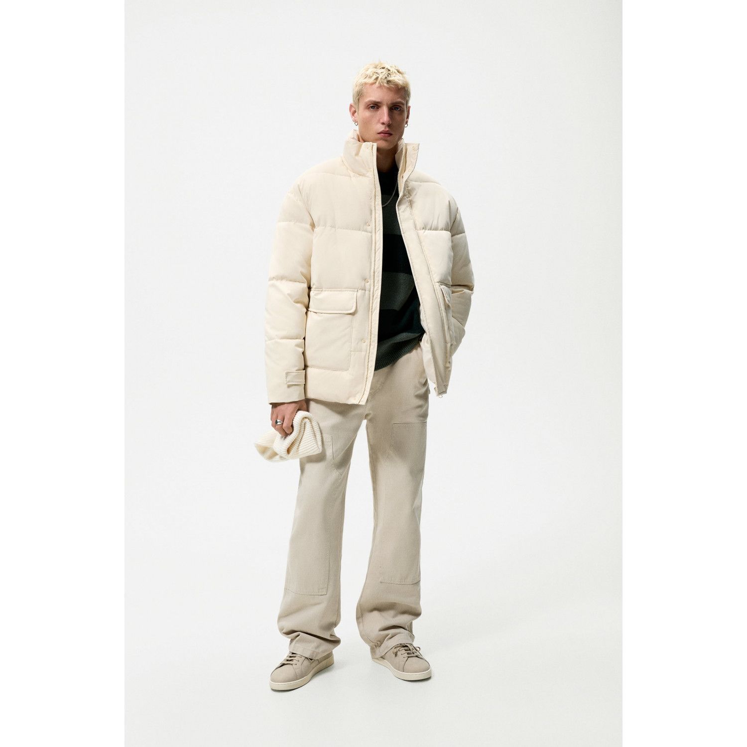 

MINIMALIST TRAINERS WITH TOPSTITCHING