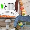 Gutter Cleaner Tool No-Climbing Ergonomic Telescopic Gutter Cleaner Tool From Ground For Branches Debris Sand Garden Farmhouse