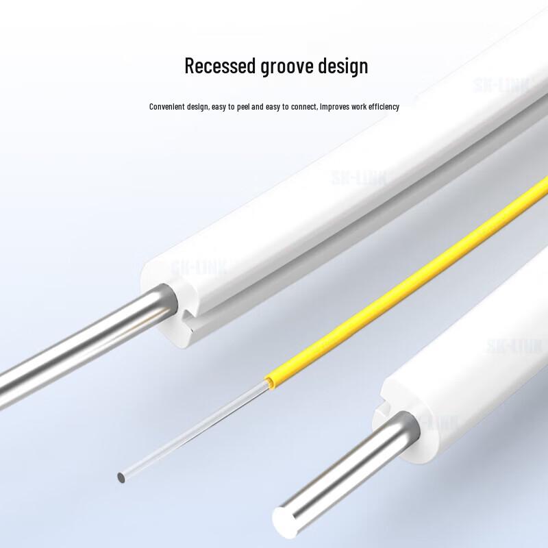 SK-LINK 1-Core Single-Mode Indoor Drop Fiber Optic Cable