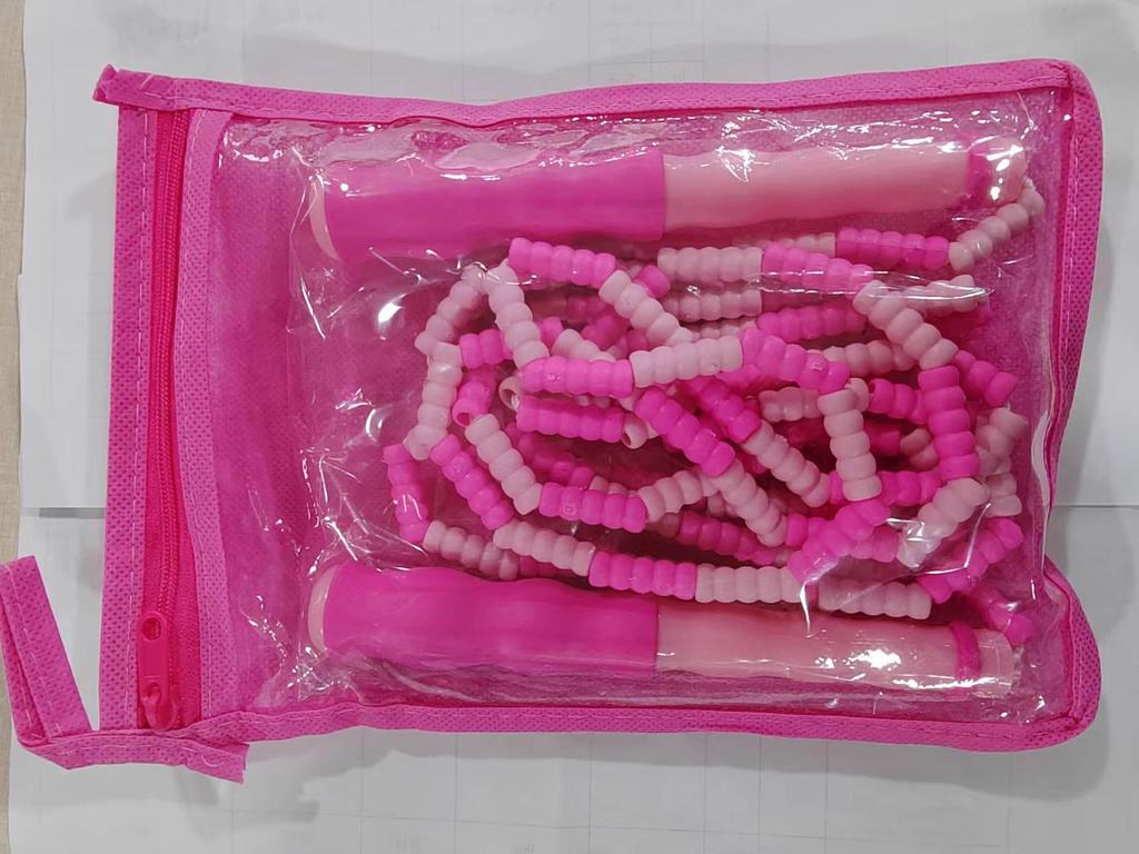 Adjustable Bamboo Jump Rope for Kids - Primary School & Kindergarten Beginner Special